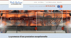 Desktop Screenshot of la-gouttiere-alu.com