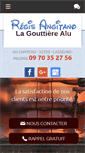 Mobile Screenshot of la-gouttiere-alu.com